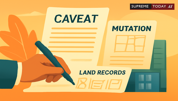 Can You File a Caveat Before Mutation Proceedings With the SDM in India?