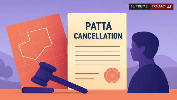 Filing Civil Suits for Patta Cancellation: Procedural Requirements in Indian Land Law