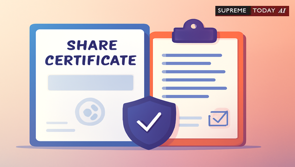 Filing Complaints for Non-Issuance of Duplicate Share Certificates Upon Loss