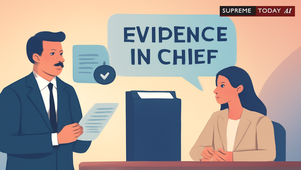 Filing Evidence in Chief in Indian Civil Suits: Procedural Requirements and Restrictions