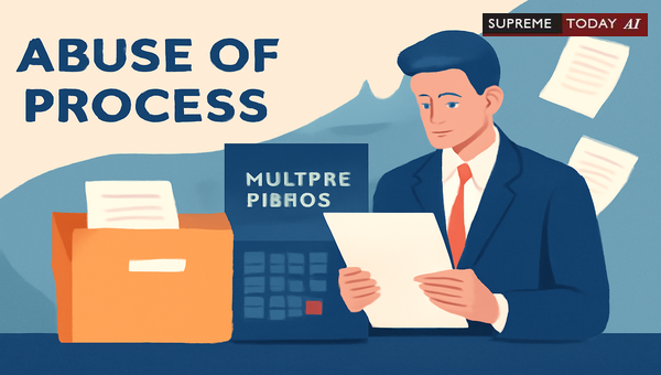 When Filing Identical Interlocutory Applications Constitutes Abuse of Judicial Process