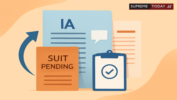 Filing Interlocutory Application After Judgment: Determining Maintainability in Civil Suits