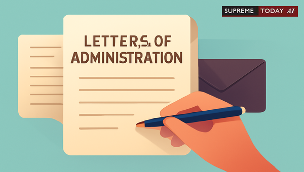 Filing Letters of Administration Without a Will in India: Statutory Requirements