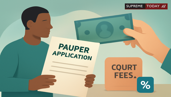 Filing Requirements for Indigent Person Suits Under Order 33 Rule 1 of the Civil Procedure Code