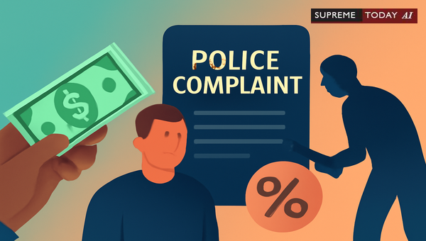 Filing Police Complaints Against Unlicensed Money Lenders and Usurious Interest Claims