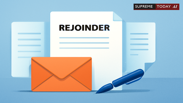 Filing a Rejoinder to Defendant Written Statements under Order VIII Rule 9 CPC