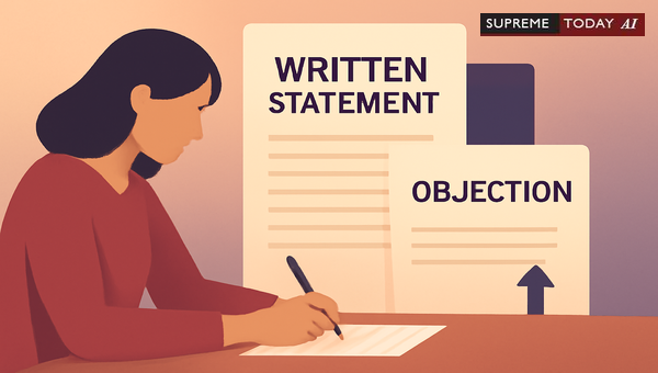 Filing a Reply to a Written Statement in Domestic Violence Litigation per CPC Procedures