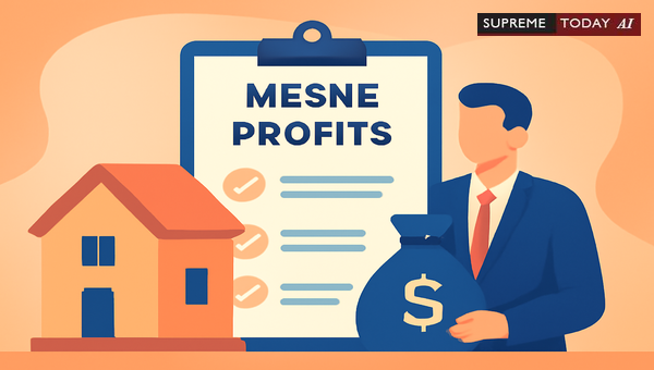 Filing Separate IAs for Mesne Profits: Procedural Nuances When Claims Are Omitted in Plaints