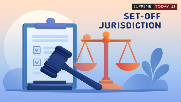Does Filing a Set-Off Constitute Acceptance of Court Jurisdiction? Legal Analysis