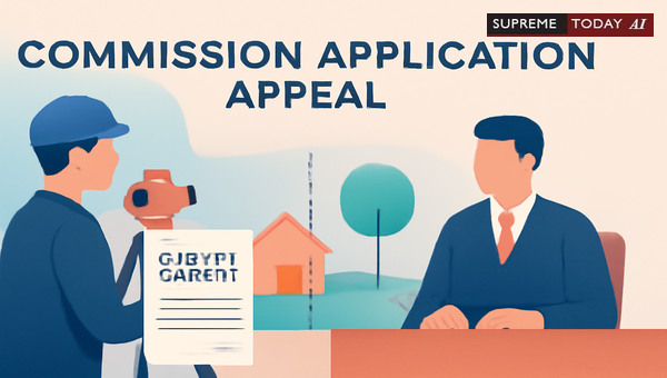 Filing Commission Application for Survey in Appellate Proceedings: Legal Framework