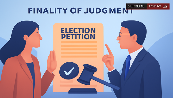 Finality of Judicial Pronouncements and Evidence Admissibility in Civil and Election Disputes