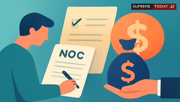 Finance Company Withholding of NOC from Guarantors After Loan Repayment Illegalities