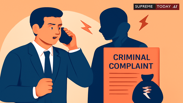 Criminal Complaint Against Finance Companies for Harassing Recovery Calls: Judicial Precedents