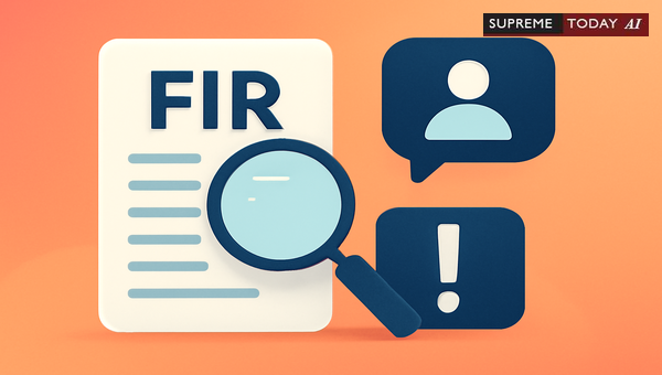 Validity of FIR Complaints Lacking Verbatim Statements and Suppression of Essential Facts