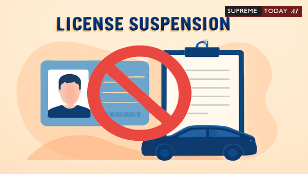 FIR Registration Alone Does Not Warrant Driving License Suspension Under Indian Law