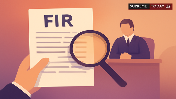 FIR as Skeletal Framework: Why Omissions Do Not Vitiate Criminal Prosecution in Indian Courts