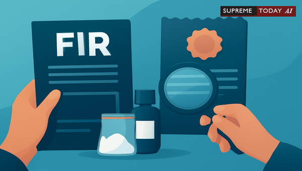 Procedural Irregularity of FIR Numbers on Seizure Memos in NDPS Narcotics Investigations