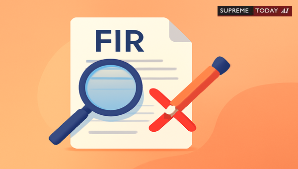 FIR Overwriting and Authenticity: When Alterations Undermine Criminal Case Credibility
