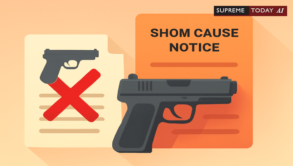 Legality of Arm License Revocation Without Show Cause Notice Under Section 17 of Arms Act