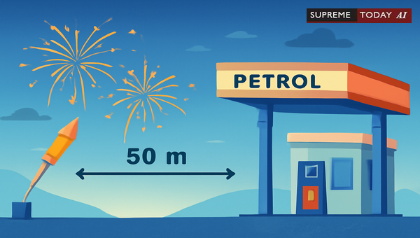 Legal Safety Buffer Requirements for Fireworks Operations Adjacent to Petrol Retail Outlets