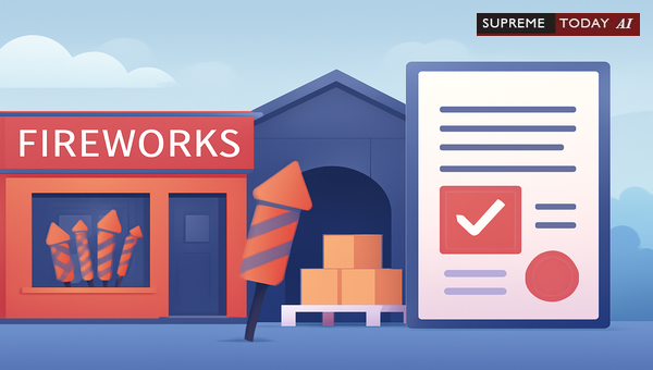 Fireworks Shop Classification: Analyzing Group F Mercantile Applicability in India