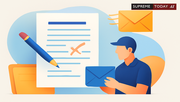 Fixing Grammar in Legal Post Dispatch Affidavits for Court Service Validity