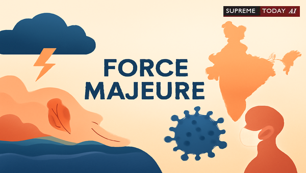 Scope of Force Majeure Clauses in Indian Contract Law: Beyond Natural Calamities