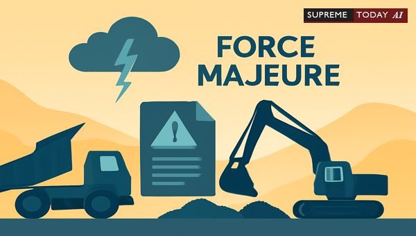 Invoking Force Majeure in Mining Leases: Liability and Operational Suspension Analysis