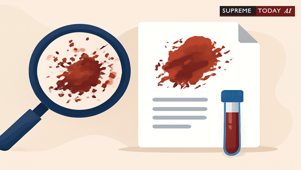 Judicial Interpretation and Evidentiary Impact of Disintegrated Blood in Forensic Reports