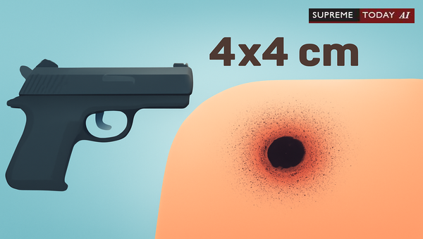 Forensic Validity of 4x4 cm Firearm Entry Wounds in Criminal Law Proceedings