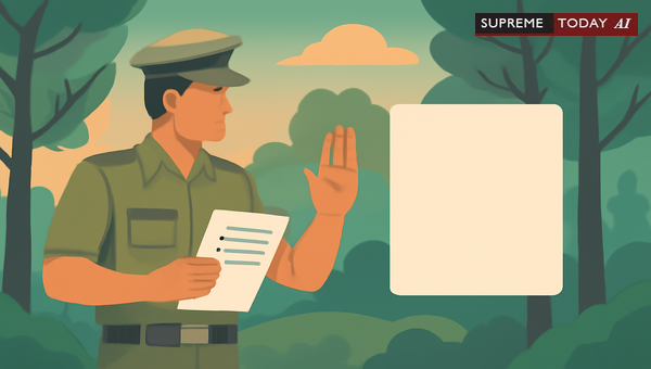 Forest Officer Enforcement Powers Under Section 5 of Madhya Pradesh Rajya Suraksha Adhiniyam