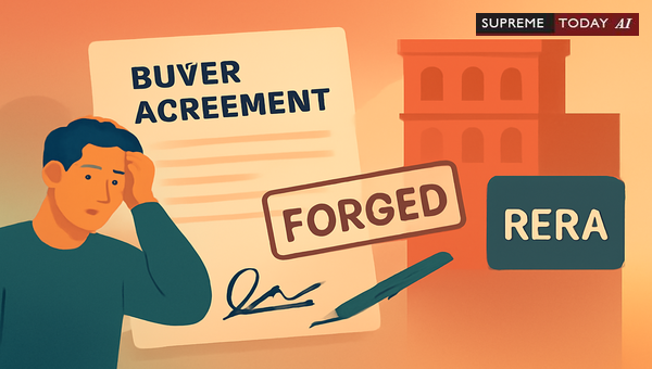 Invalidity of Forged Builder-Buyer Agreements under RERA and Judicial Precedent