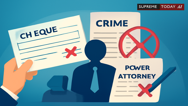 Challenging Forged Power of Attorney in Section 138 Negotiable Instruments Act Complaints