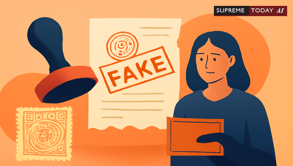Forgery of Stamp Entries in Official Records: Legal Intent and IPC Provisions