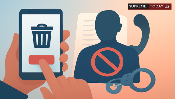 Does Formatting a Mobile Phone by the Accused Constitute an Offence Under Section 201 IPC?