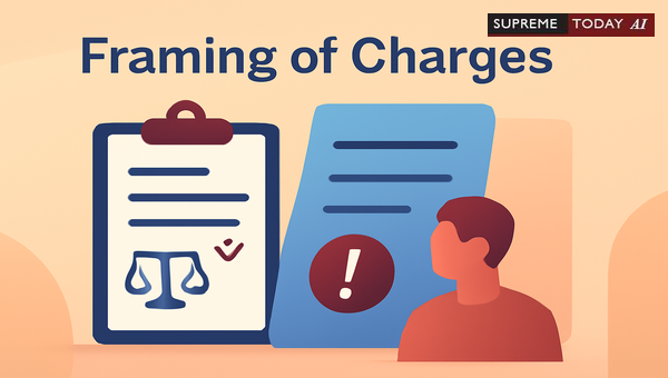 Framing of Charges under CrPC: When Detailed Orders and Reasons are Legally Required
