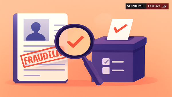 Does a Fraudulent Voter List Entry Disqualify Election Candidates? Legal Analysis