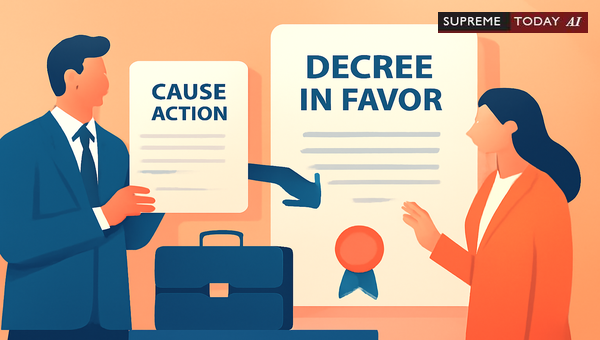 Can Plaintiff File Fresh Suit After Favorable Decree on New Cause of Action?