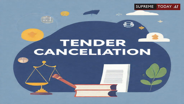Legality of Issuing a Fresh Tender Without Valid Cancellation of the Previous Process