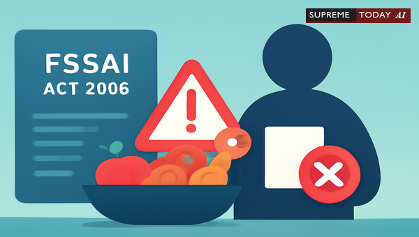 Dual Jeopardy under FSSAI Act: Prosecuting Sections 51 and 59 for Same Food Samples