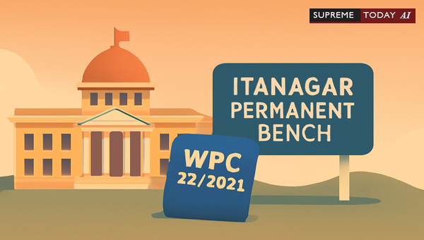 Gauhati High Court Itanagar Bench Jurisdiction and Case Transfer Validity in WPC 32/2024