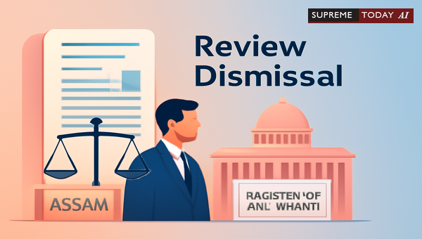 Gauhati High Court Affirms Review Petition Dismissals Due to Lack of Procedural Diligence