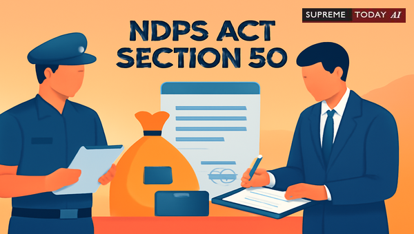 Mandatory Signature of Gazetted Officer on NDPS Seizure Mahazar: Legal Precedents and Compliance