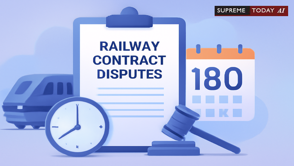 Railway GCC Clause 63 & 64: Managing the 120-Day Decision Window and 180-Day Arbitration Limit