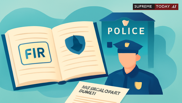 General Diary Entry vs First Information Report for Property Loss: Legal Distinctions