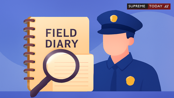 Admissibility and Presumptive Value of General Diary Entries in Indian Criminal Investigations