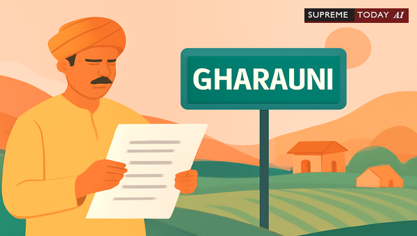 Gharauni Land Classification and Tenure Implications in Uttar Pradesh Revenue Laws