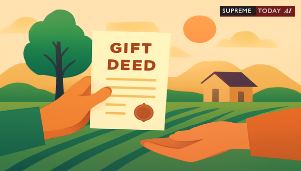Legal Validity of Gifting Immovable Agricultural Land to Non-Relatives without Collector Permission