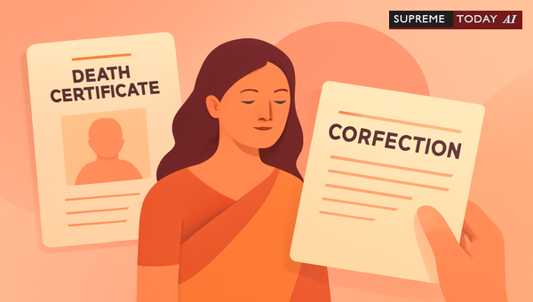 Correcting Deceased Husband's Name on Death Certificates Under Goan Personal Law