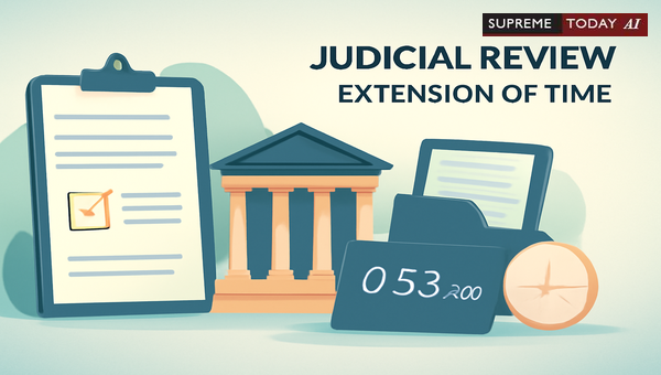 Establishing Good Reasons for Extension of Time in Malaysian Judicial Review Applications